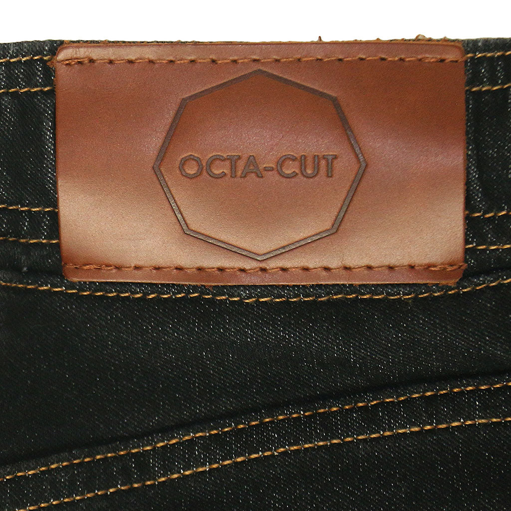 DRAWSTRING 7-POCKET CARGO JOGGER 10 oz. STRETCH TERRY - BLACK