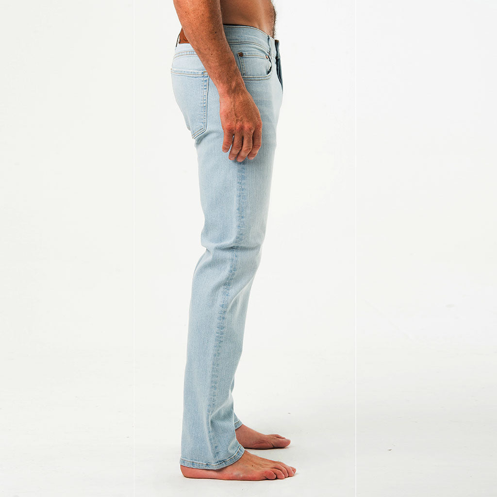 MUSTANG 5-POCKET 9.5 oz. STRETCH INDIGO DENIM JEAN - BEACHBOY