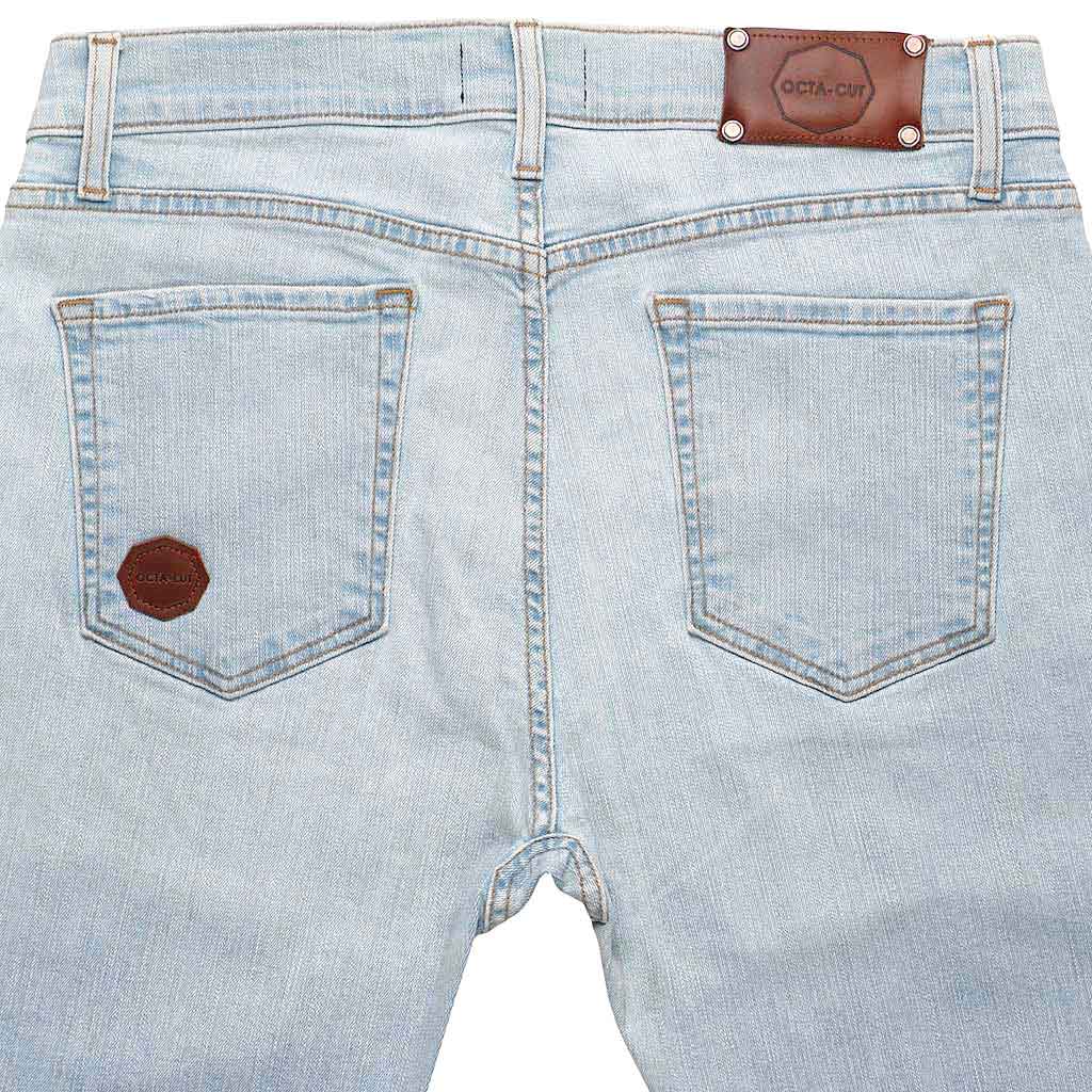 MUSTANG 5-POCKET 9.5 oz. STRETCH INDIGO DENIM JEAN - BEACHBOY